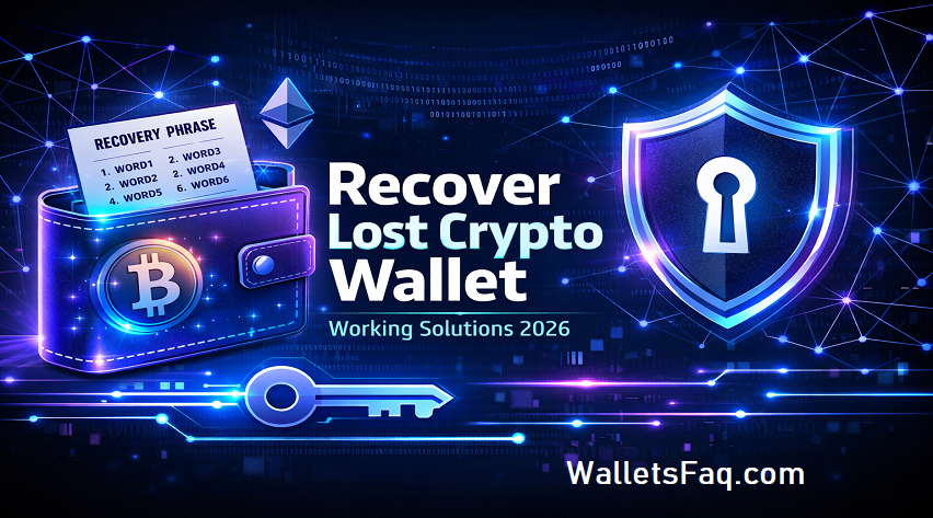 How to recover a lost crypto wallet? 